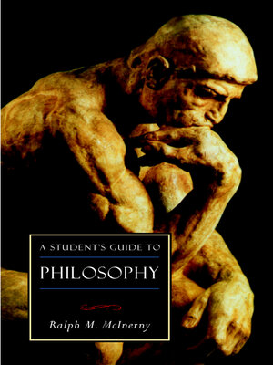 cover image of A Student's Guide to Philosophy